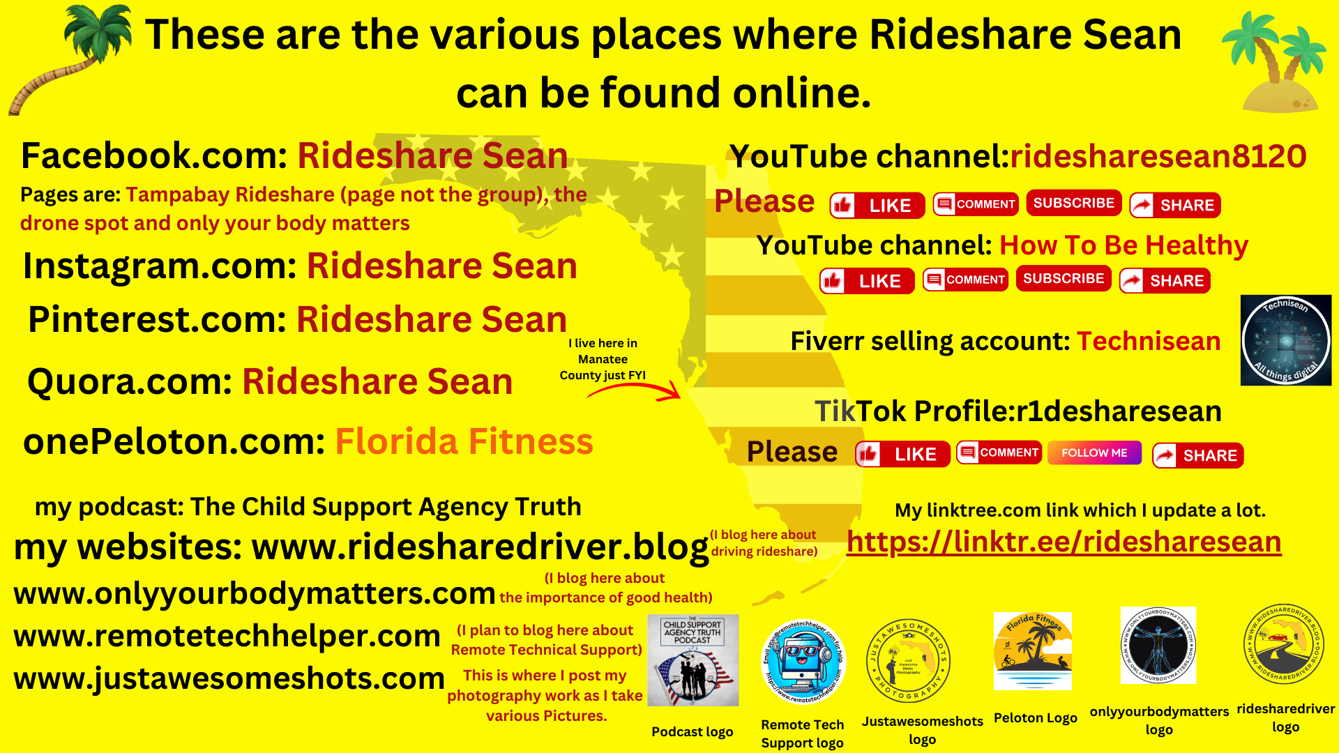 Rideshare Sean Places Found Online